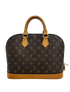 Alma MM, 720&euro;, Bolso, Marrón, Canvas - General, Vista trasera